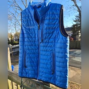 Vineyard Vines Women's Primaloft Quilted Vest  Sz Medium (Colgate Logo In Chest)